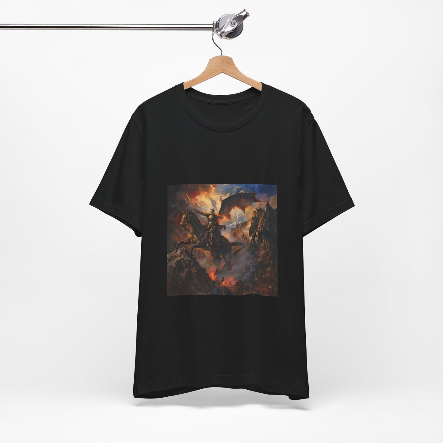 Vintage Art Print Unisex Jersey Tee - Soft Cotton Blend