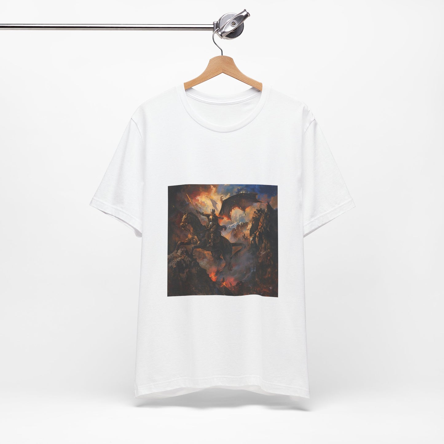 Vintage Art Print Unisex Jersey Tee - Soft Cotton Blend