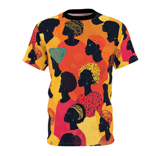 Radiant Roots: Celebratory Afro-Portraits Tee