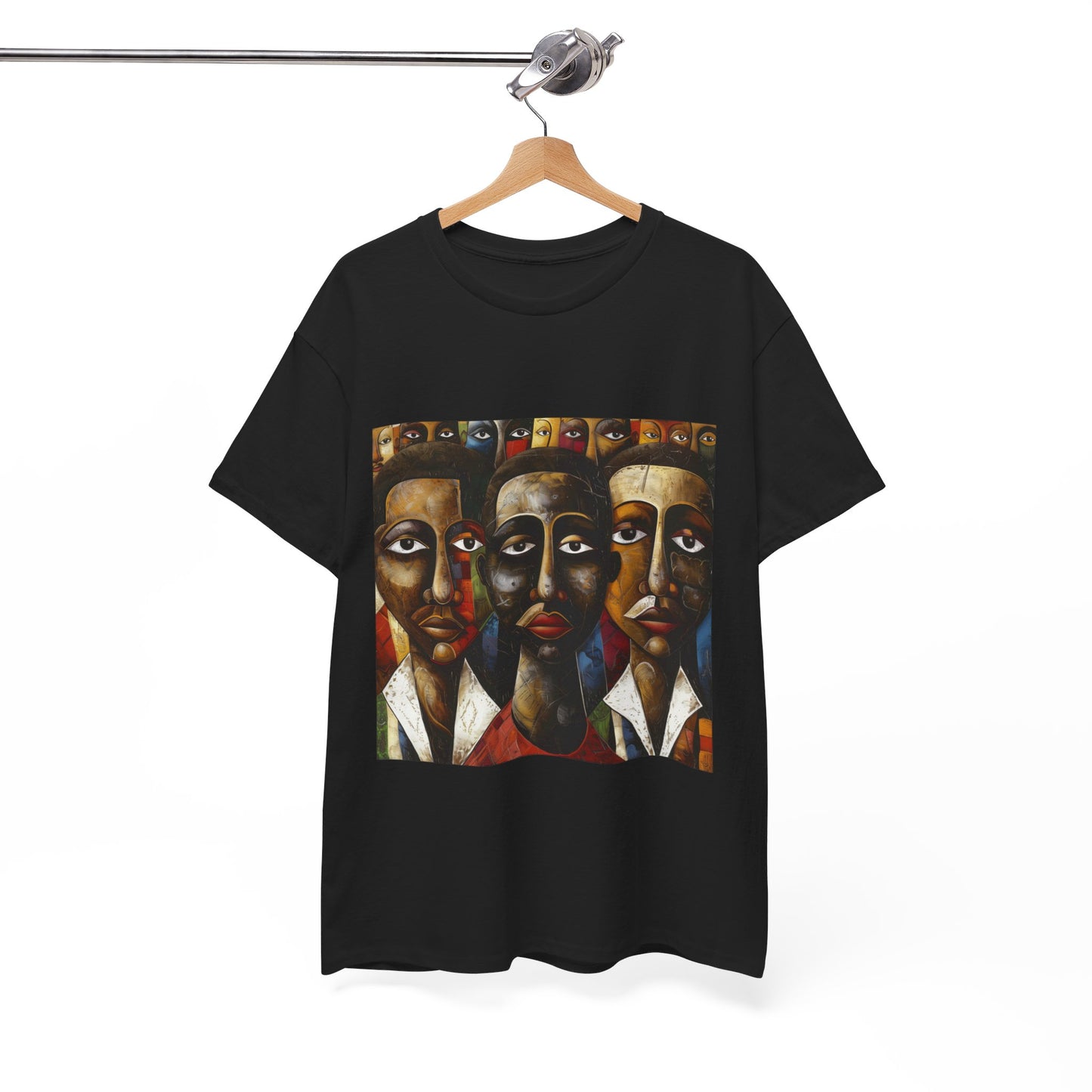 Faces of Heritage Tee: Cultural Mosaic