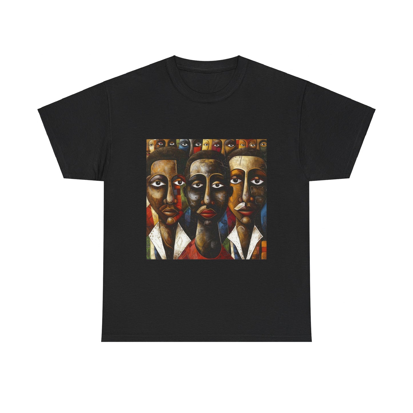 Faces of Heritage Tee: Cultural Mosaic