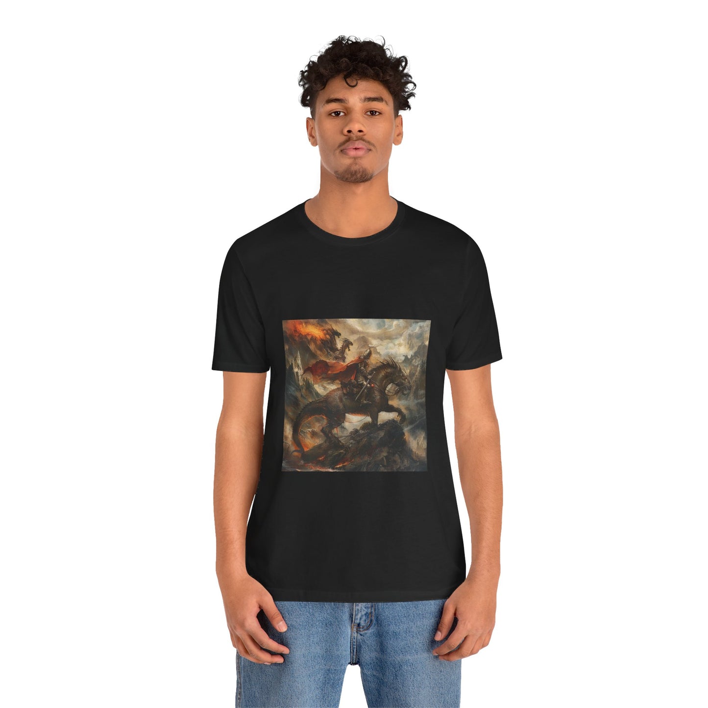 Classic Art Print Unisex Jersey Tee - Soft Cotton Comfort