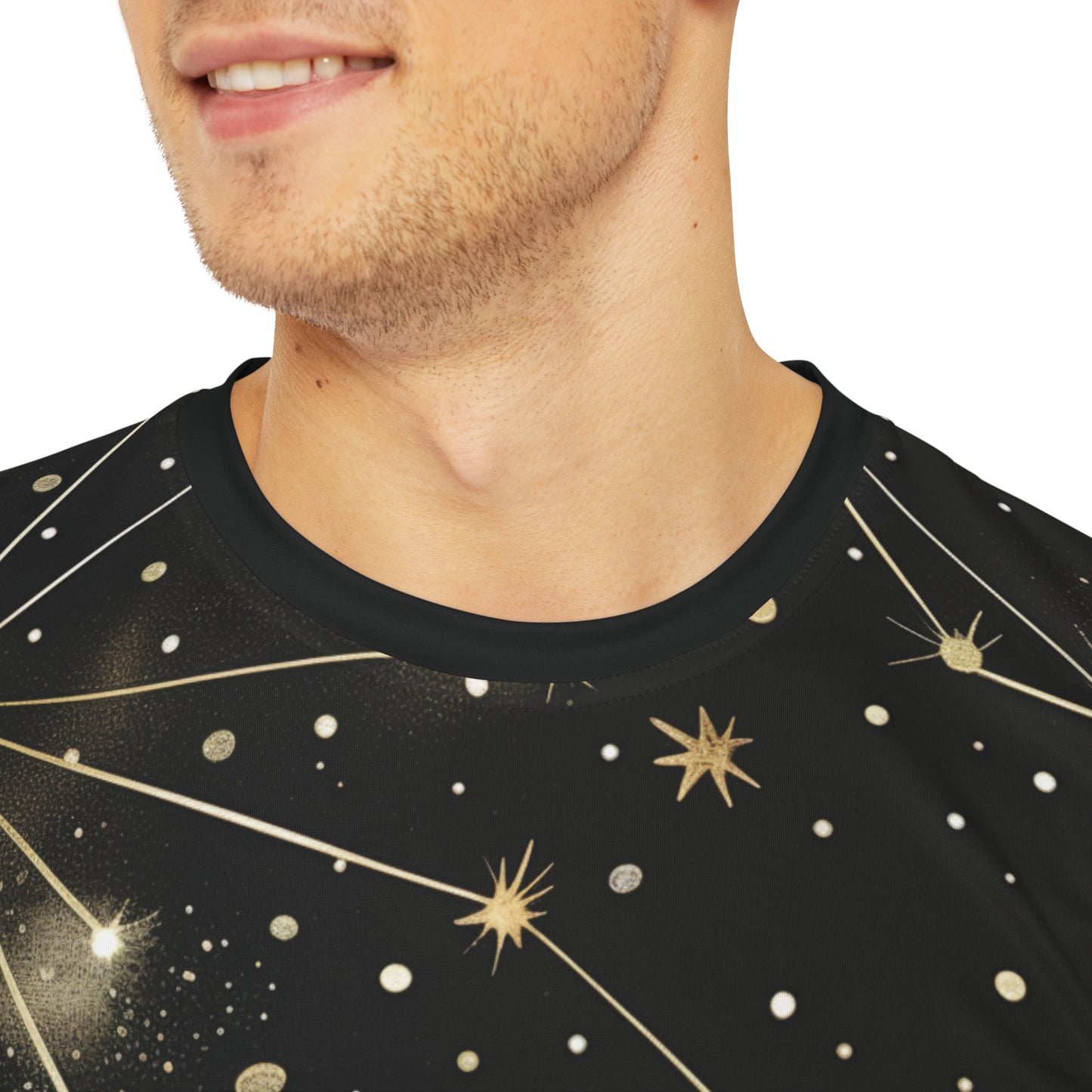 Men's Golden Constellations Tee - Stellar Style