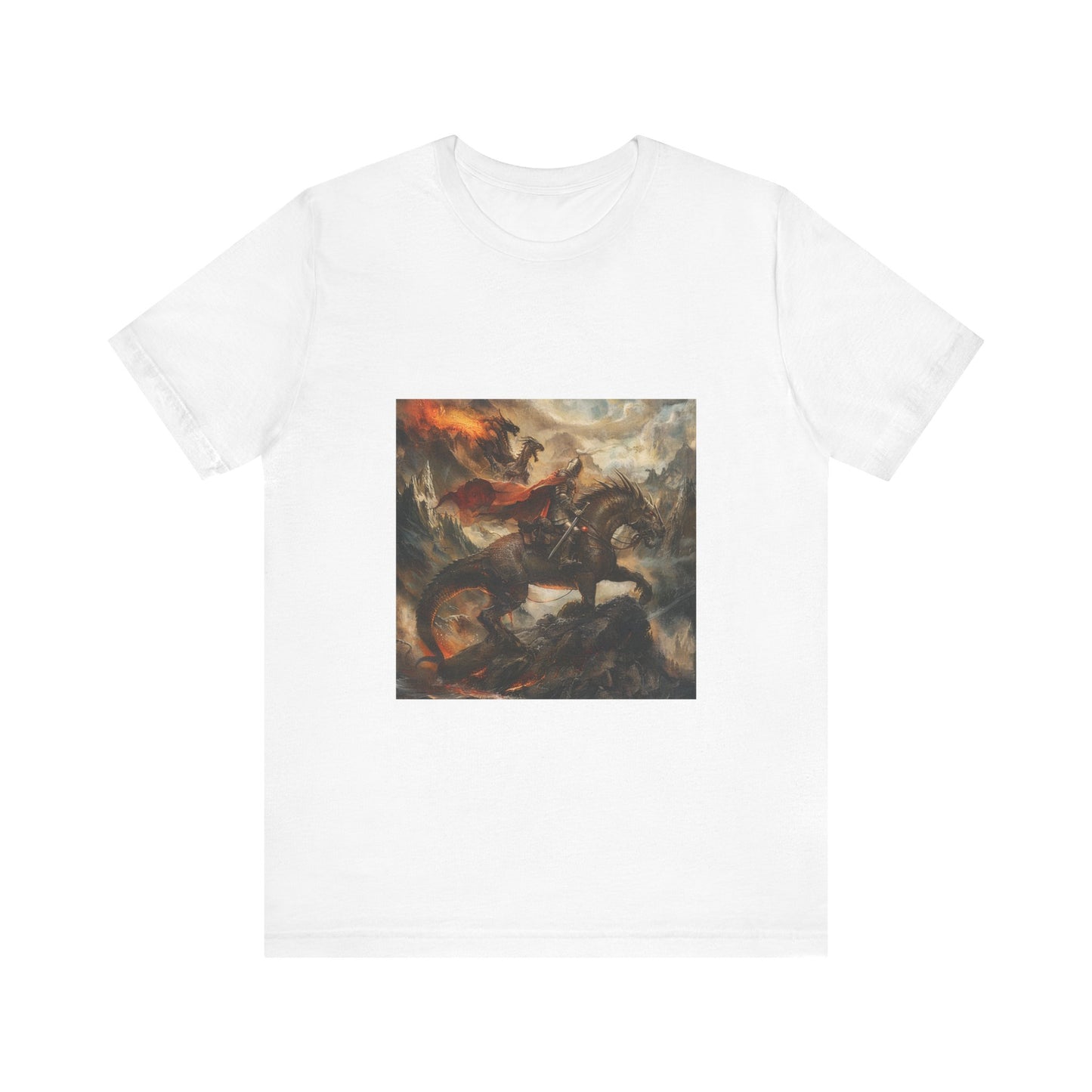 Classic Art Print Unisex Jersey Tee - Soft Cotton Comfort