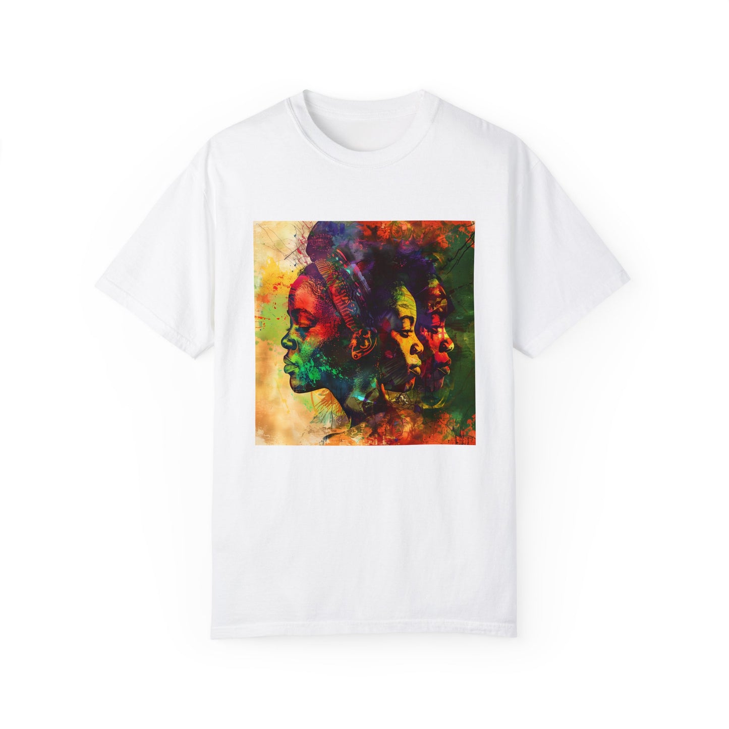 Vibrant Heritage Art Tee: Cultural Pride