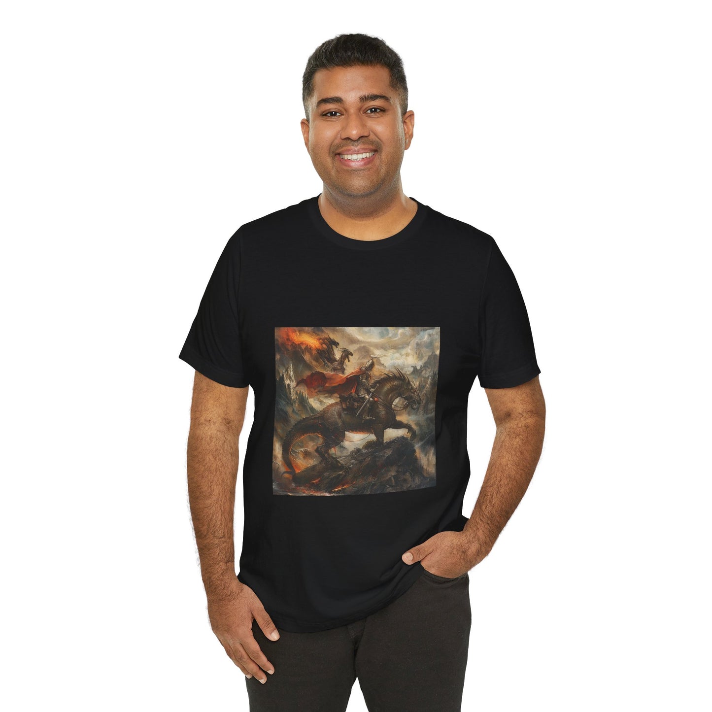 Classic Art Print Unisex Jersey Tee - Soft Cotton Comfort