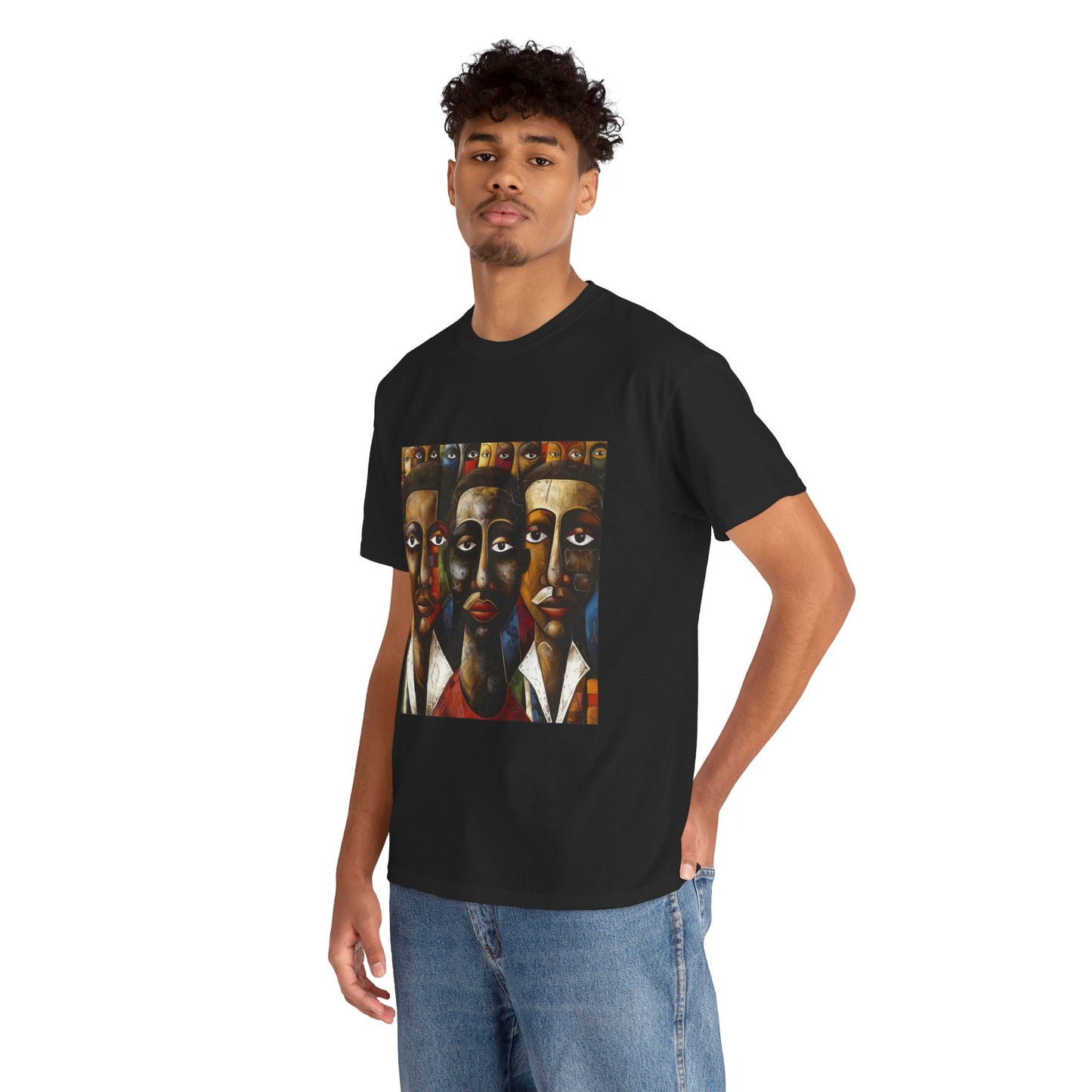 Faces of Heritage Tee: Cultural Mosaic