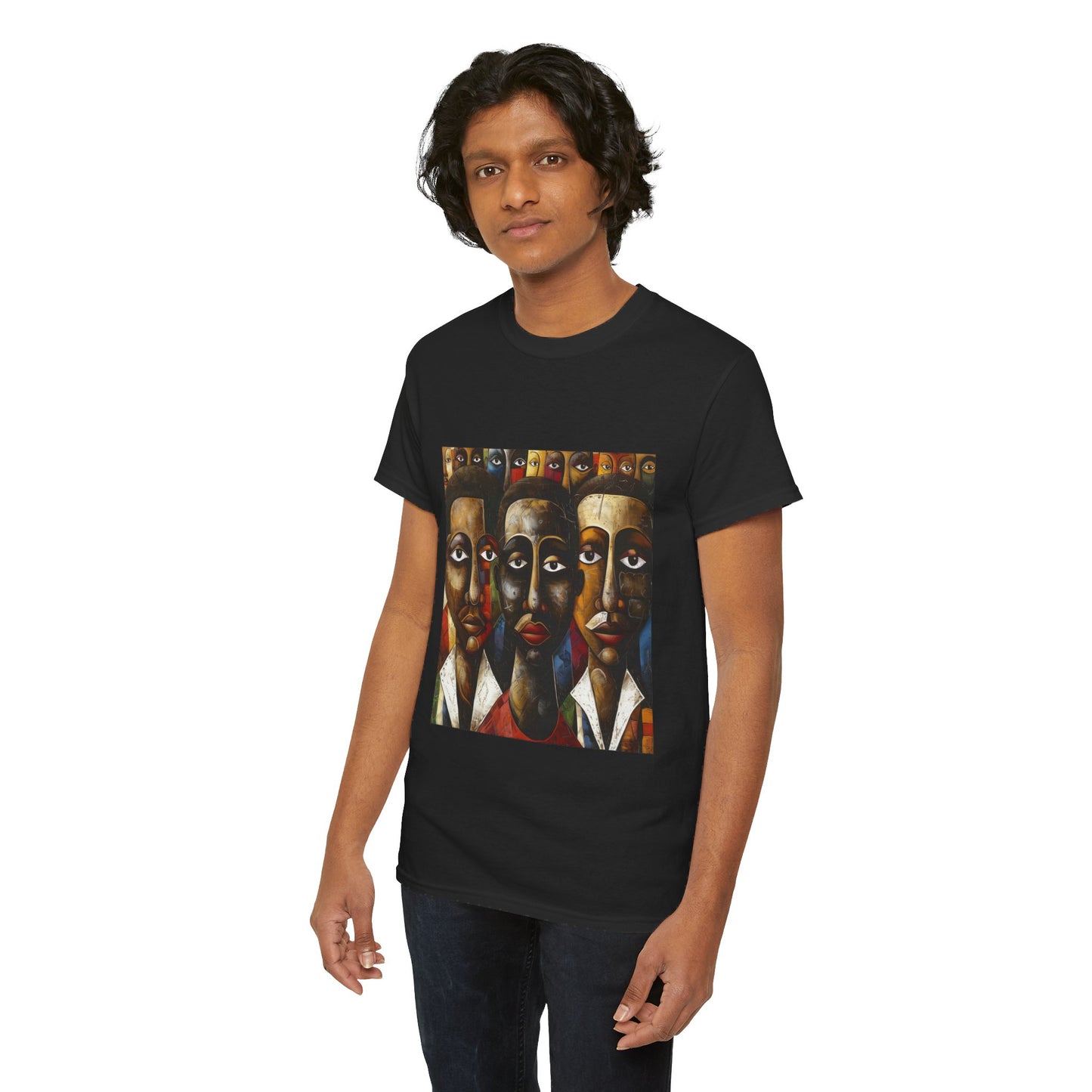 Faces of Heritage Tee: Cultural Mosaic