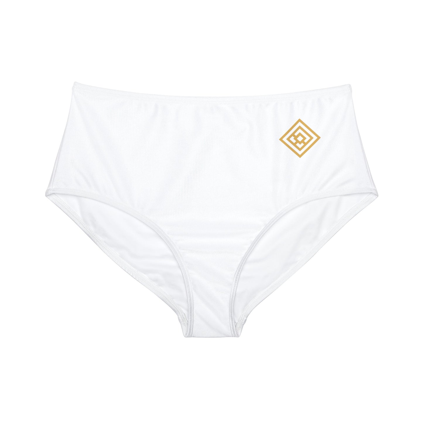 Classic High-Waist Hipster Bikini Bottom