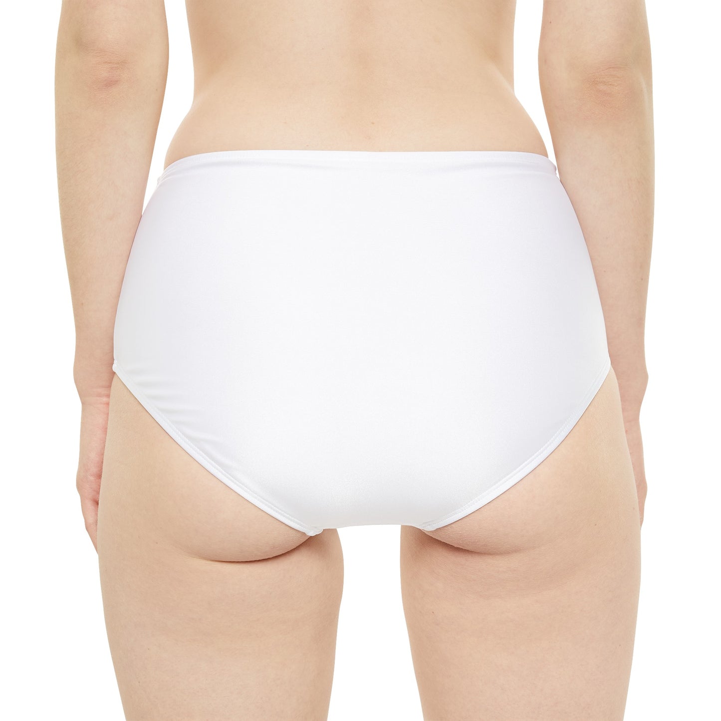 Classic High-Waist Hipster Bikini Bottom