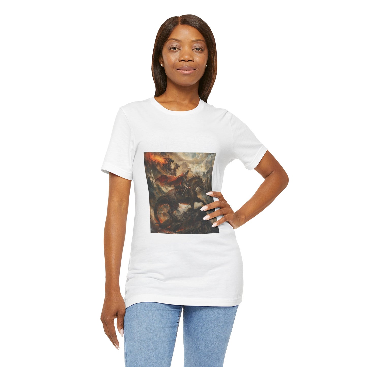 Classic Art Print Unisex Jersey Tee - Soft Cotton Comfort