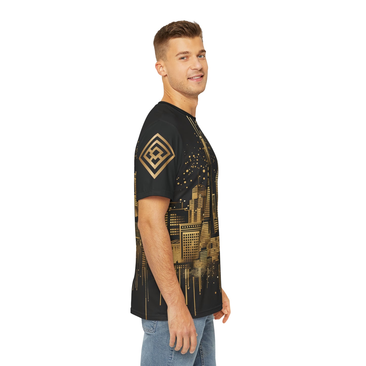 Golden Skyline Men's Tee