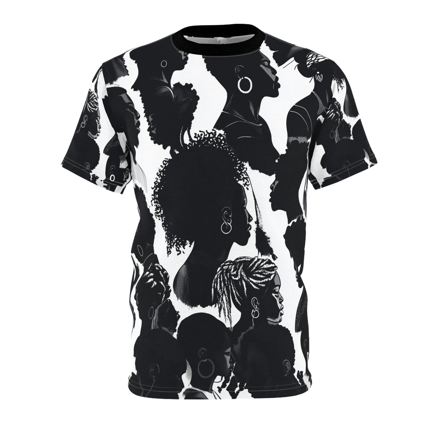 Silhouette Series: Black Essence Portrait Tee