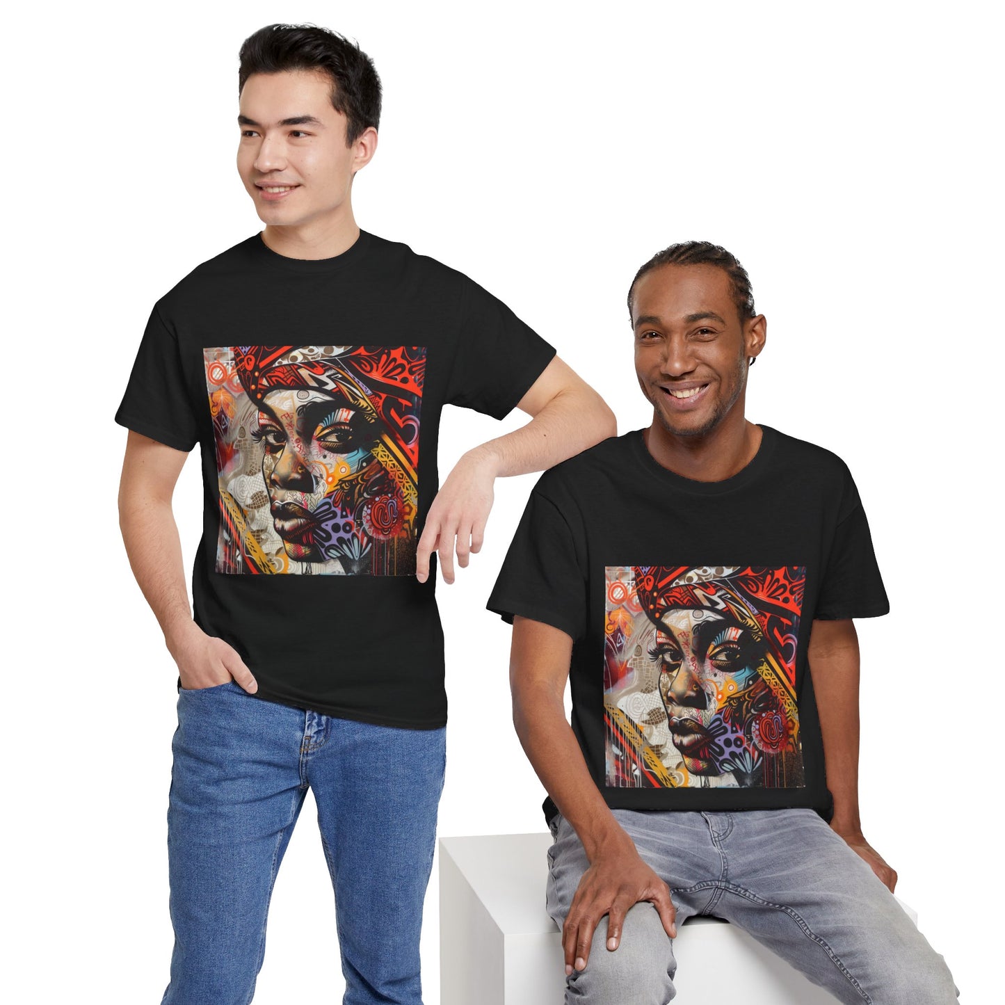 Vivid Roots Tee - Reflections of Art and Identity