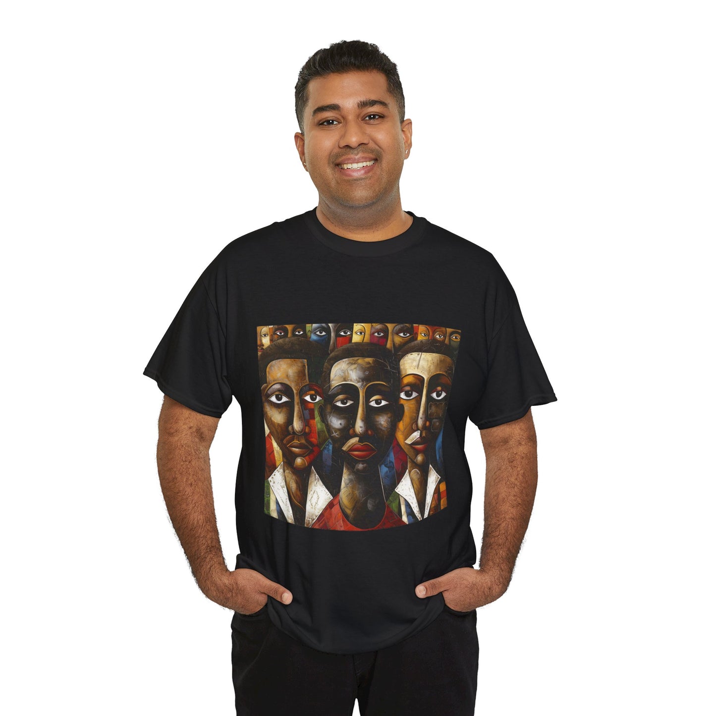 Faces of Heritage Tee: Cultural Mosaic