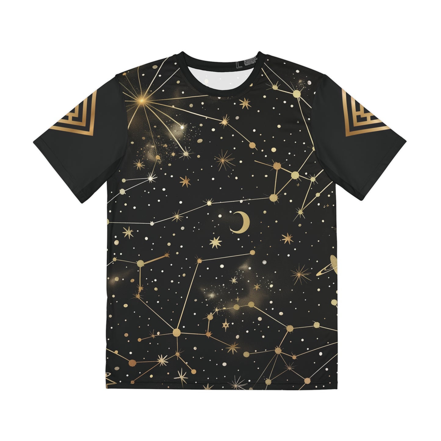 Men's Golden Constellations Tee - Stellar Style