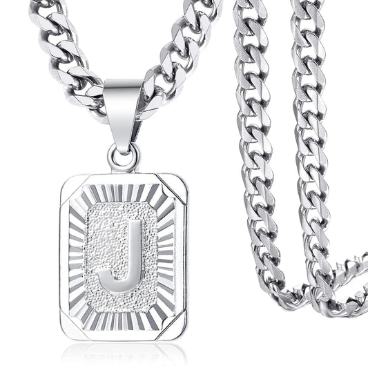 Legacy Silver Monogram Pendant – A Symbol of Identity and Pride