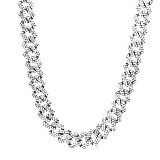 Dazzling Radiance Silver Chain – A Statement of Luxurious Heritage