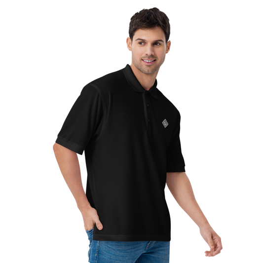 Men's Premium Black Polo - Classic & Comfortable