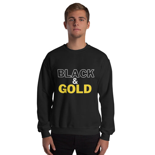 Black&Gold Men's Sweatshirt