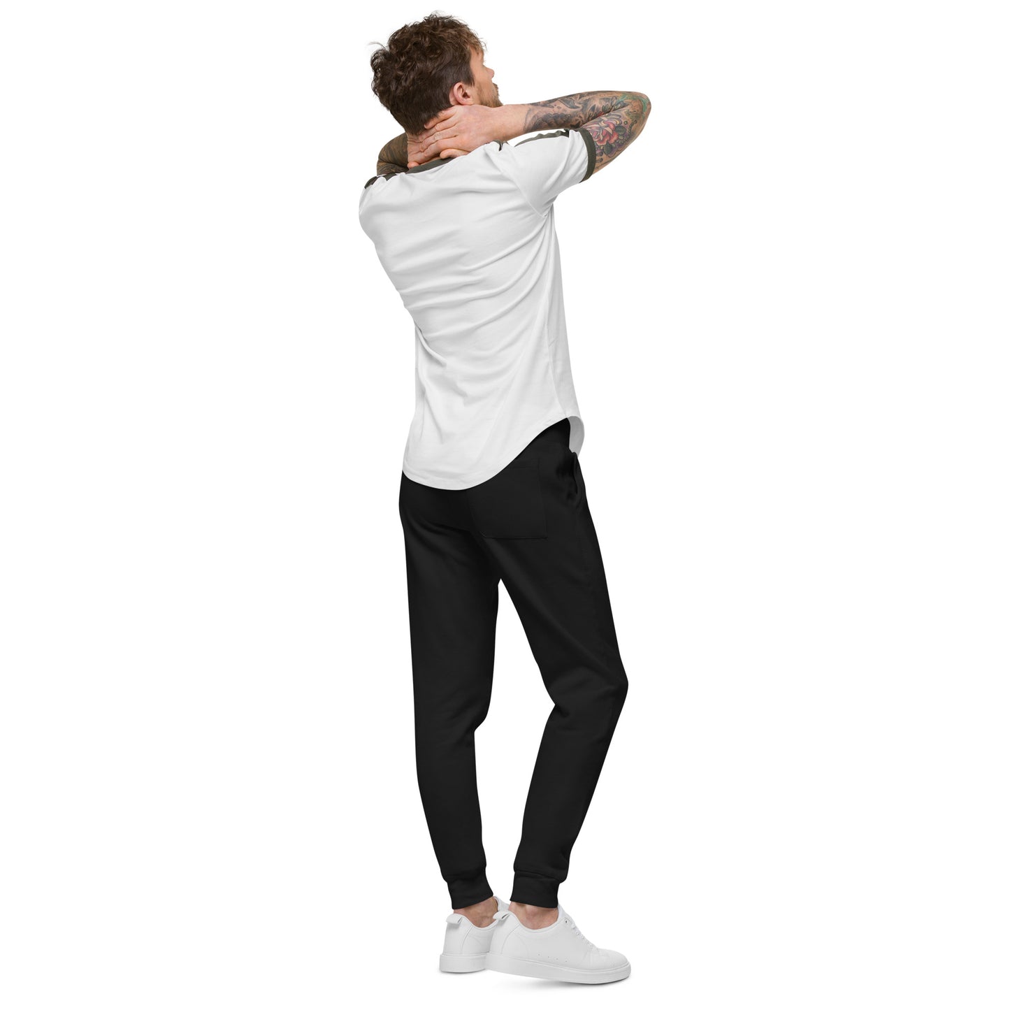 Men's Fleece Sweatpants (Black)